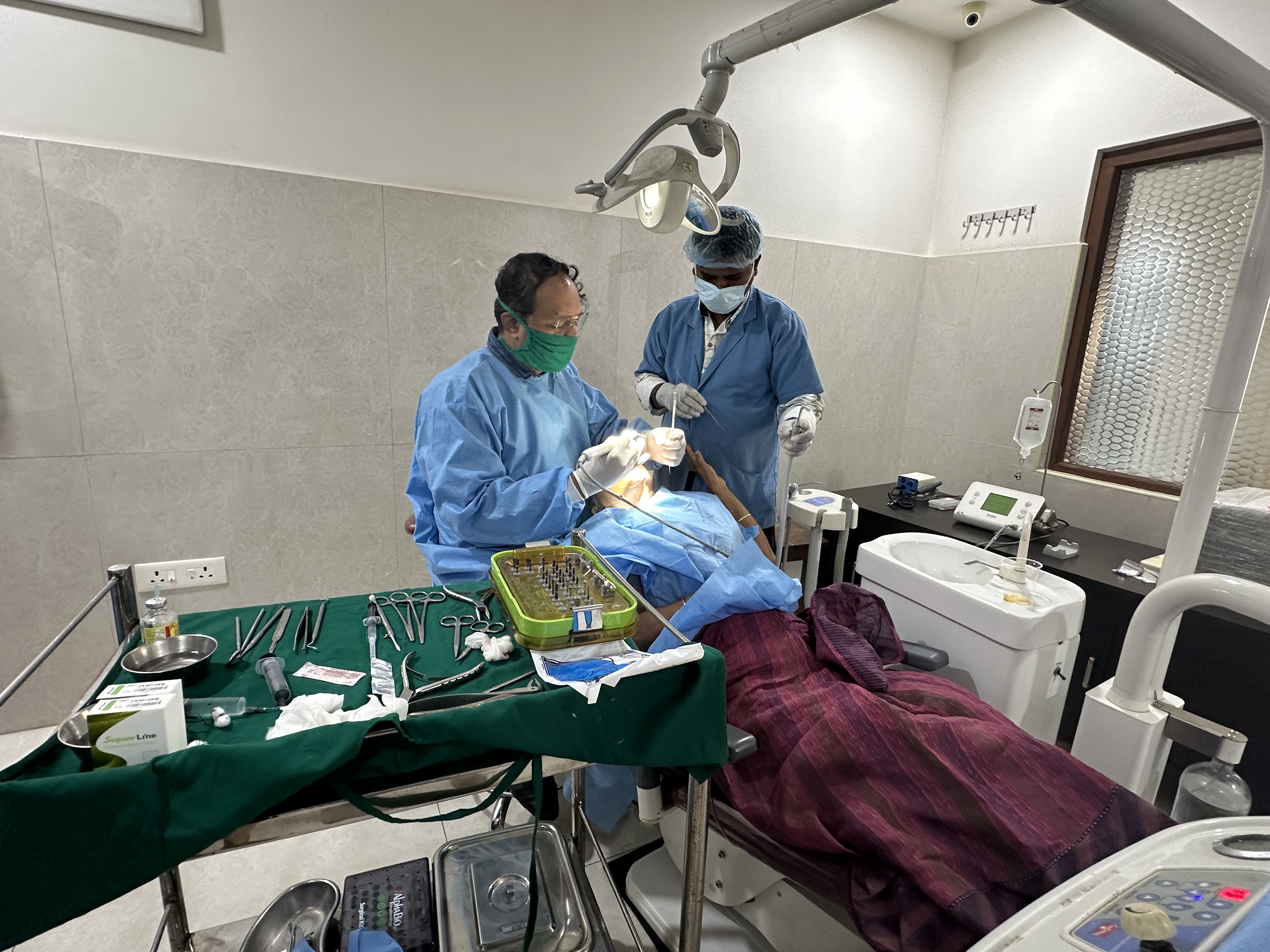 Specialist care in progress