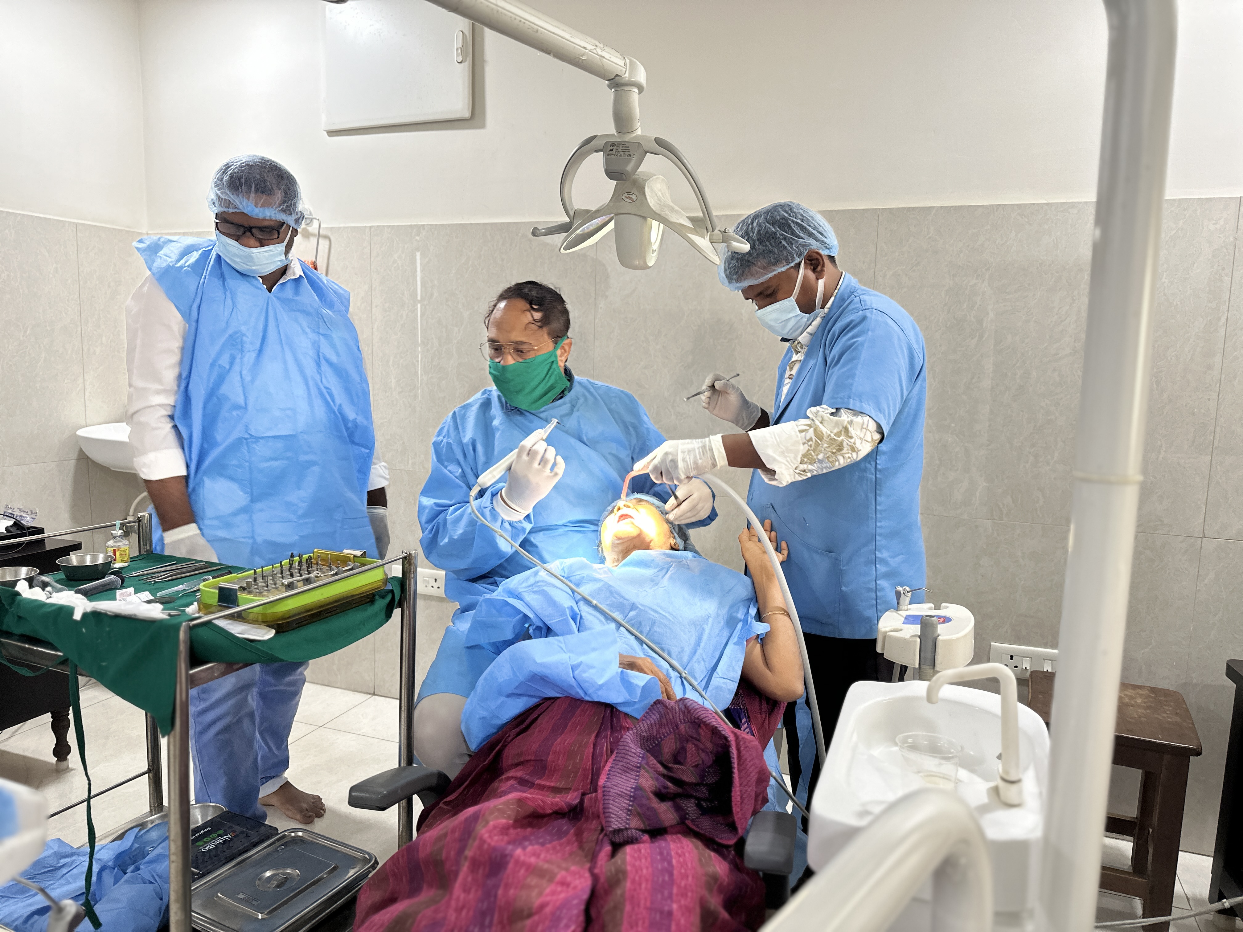 Multi-chair treatment floor