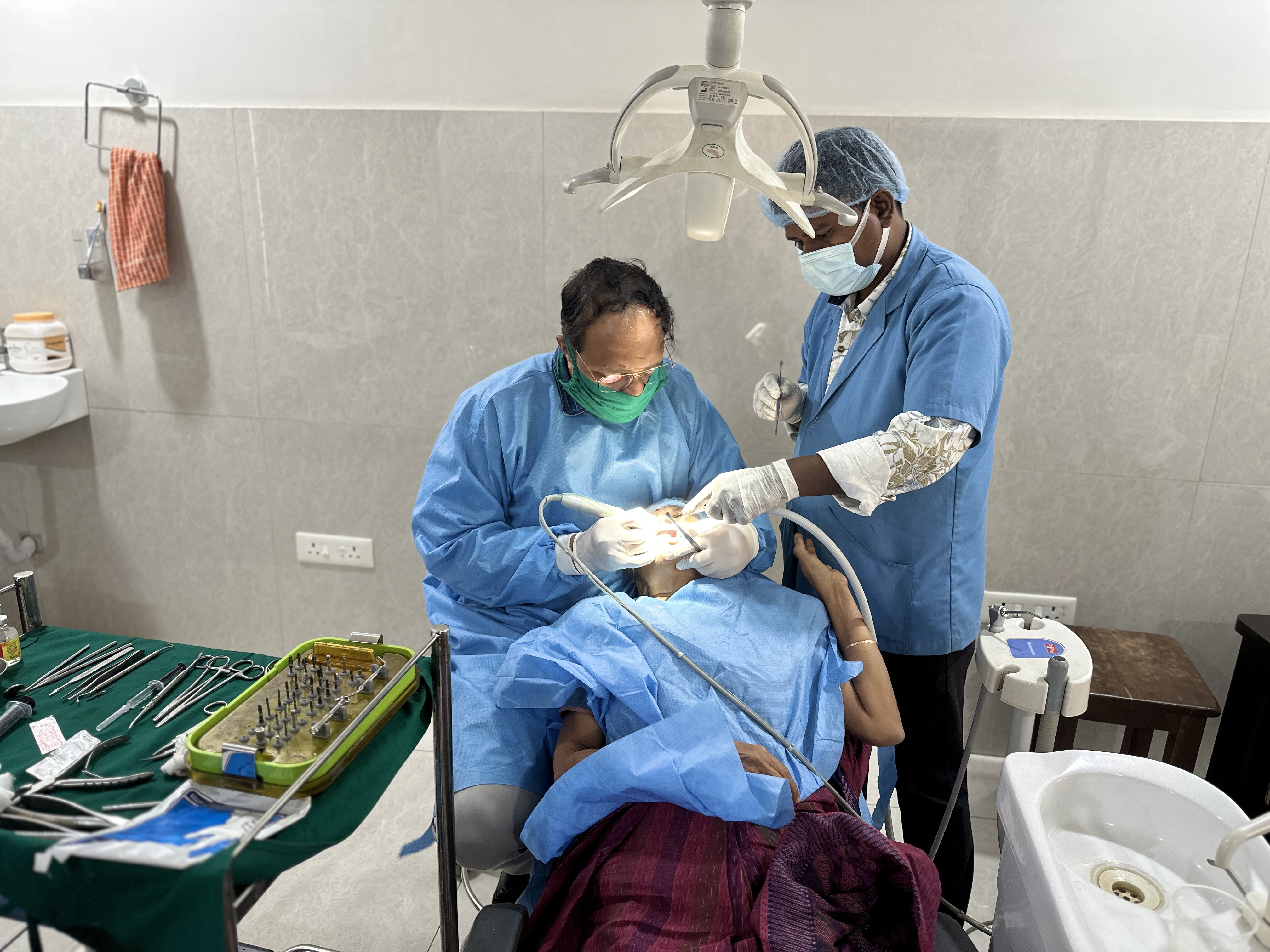 Patient waiting lounge