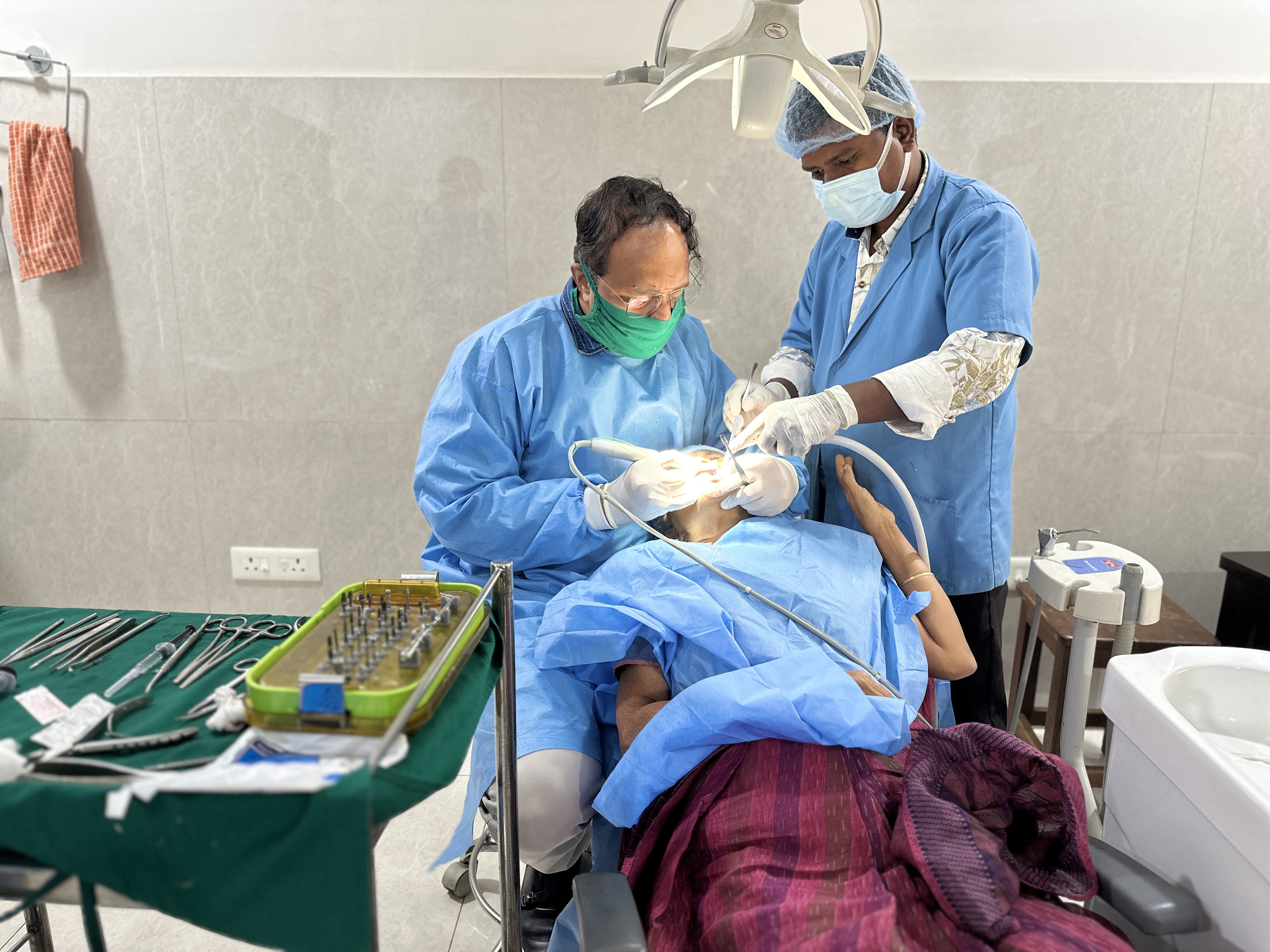 Consultation room and diagnostic review