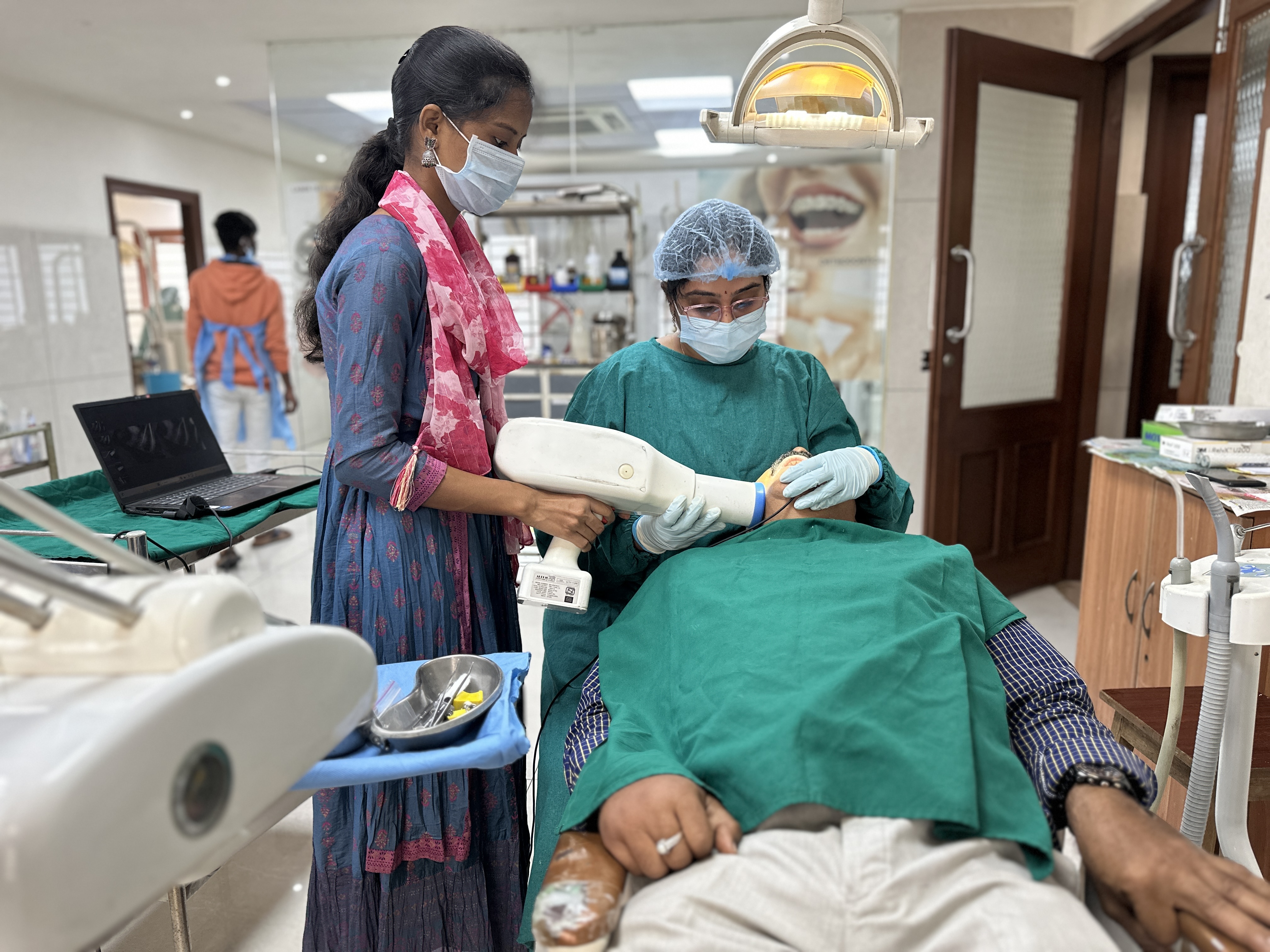 Clinical care in progress