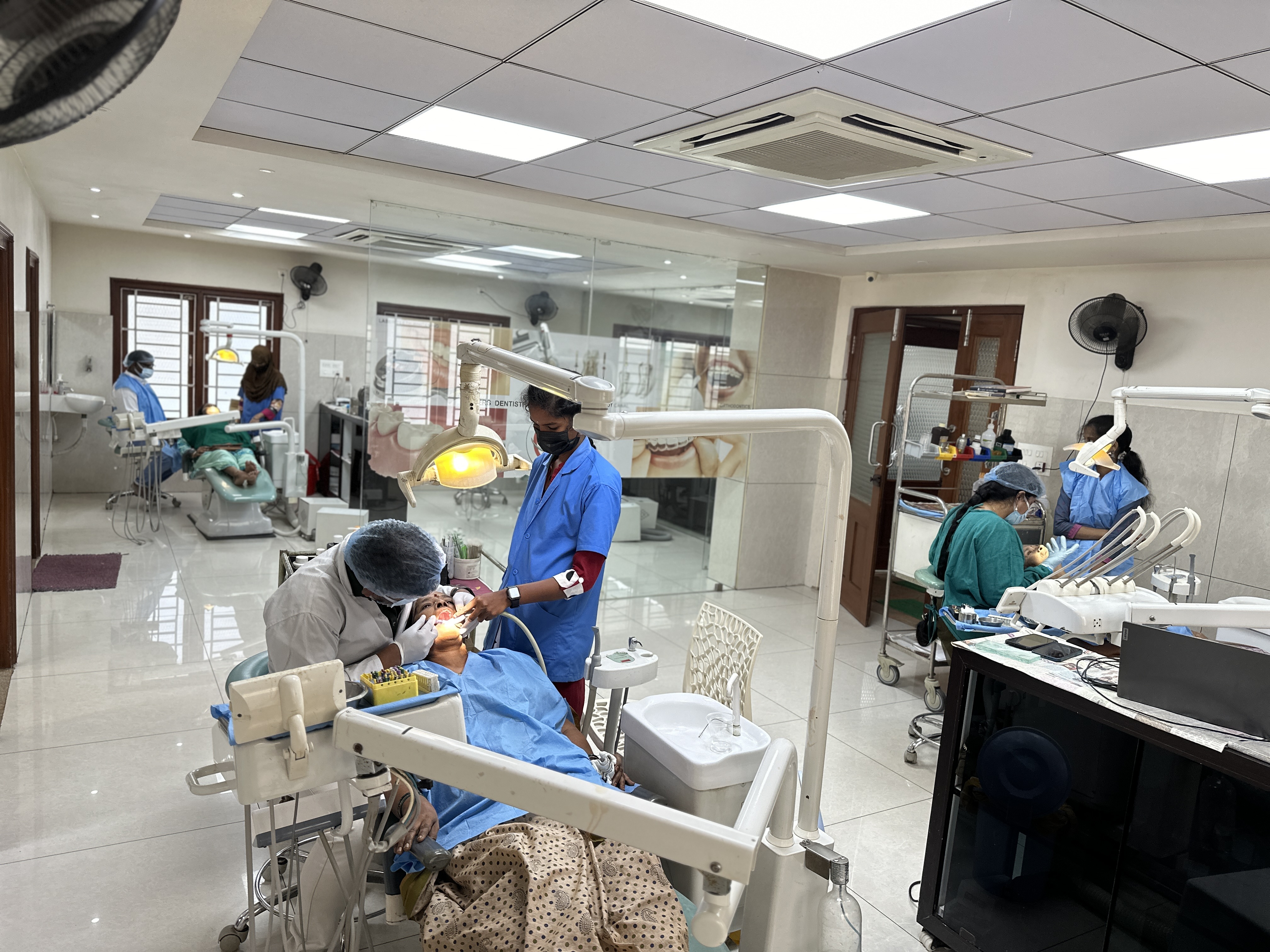 Sterile preparation area